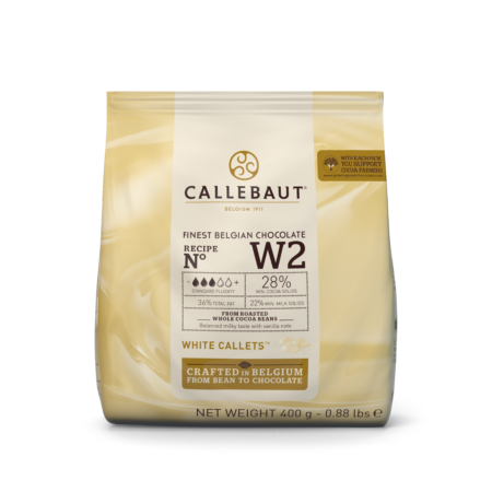 Prywatne: CZEKOLADA W2-E0-D94BIAŁA 400GR CALLEBAUT